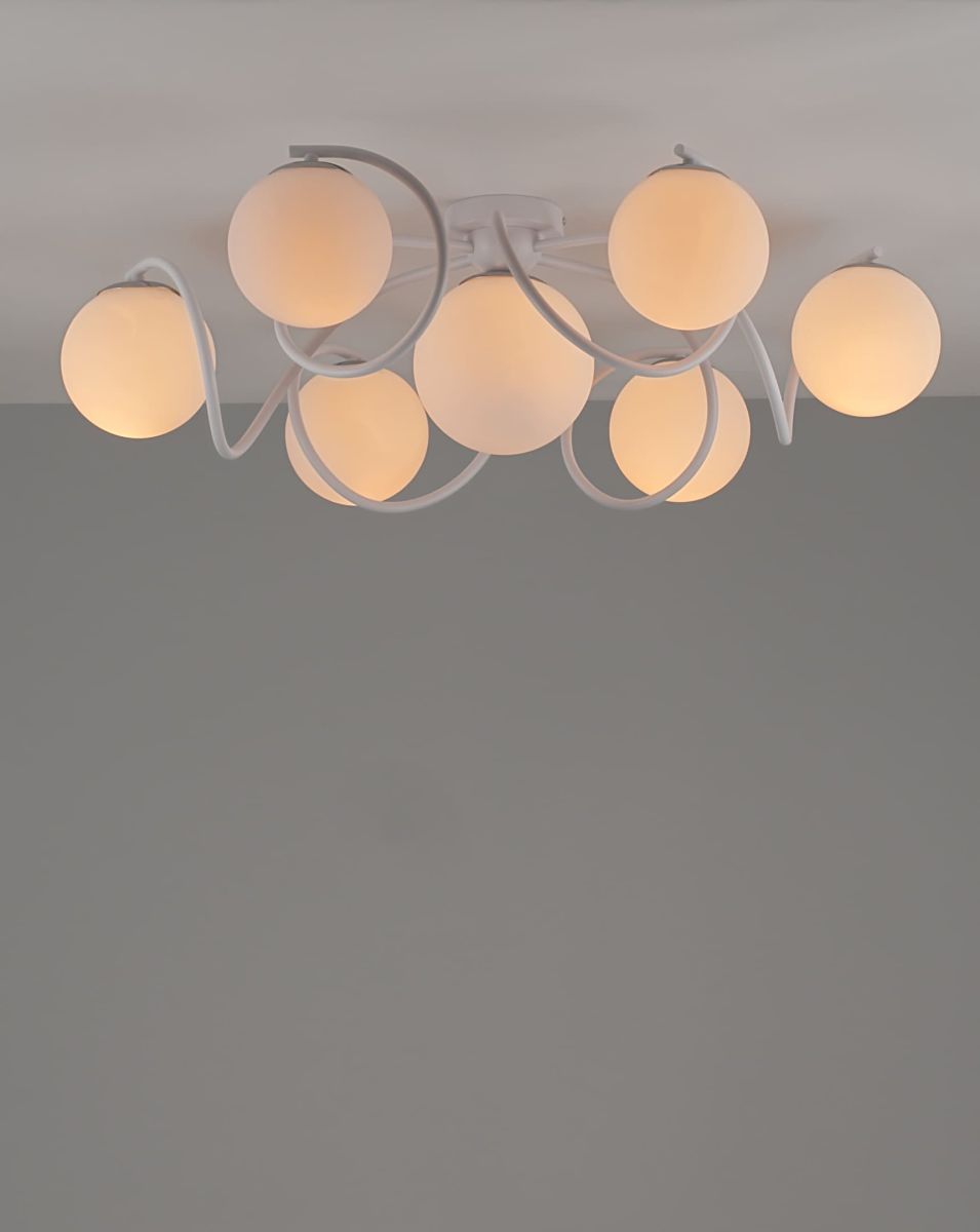 потолочная люстра moderli circle v11802-7c