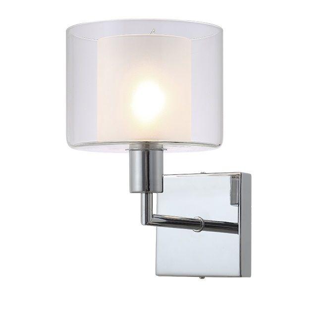 бра crystal lux maestro ap1 chrome