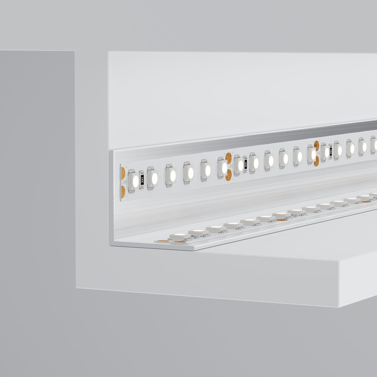 уголок arlight arh-w20x20x1-3000 anod (алюминий) 063232