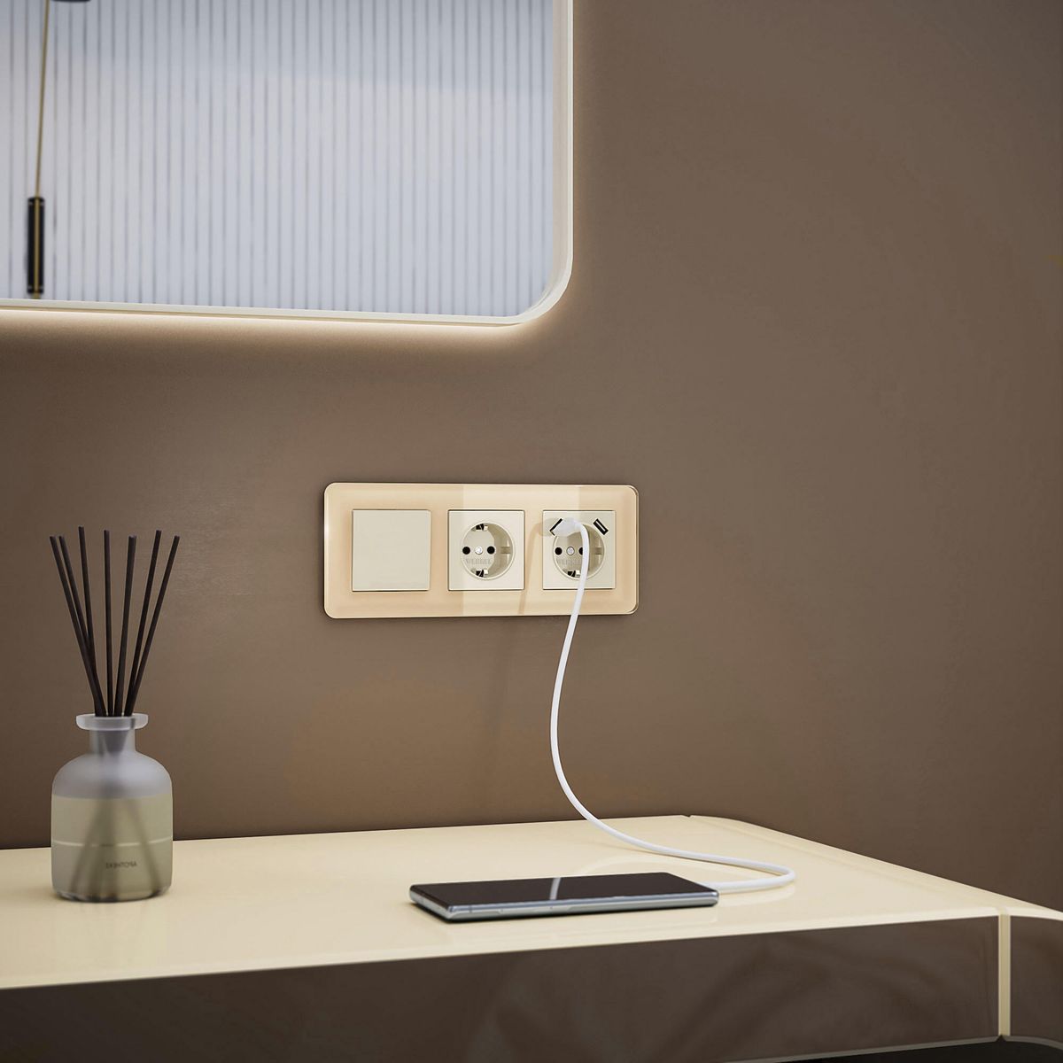 рамка werkel elite на 3 поста айвори w0032443 4690389180781