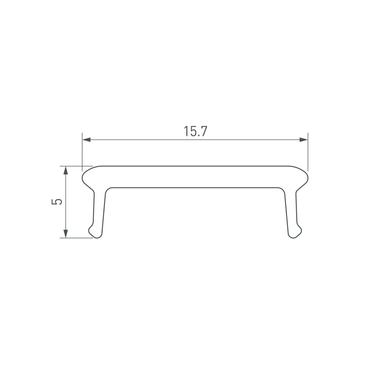 экран призматический arlight line-w16-2000 black (пластик) 063965