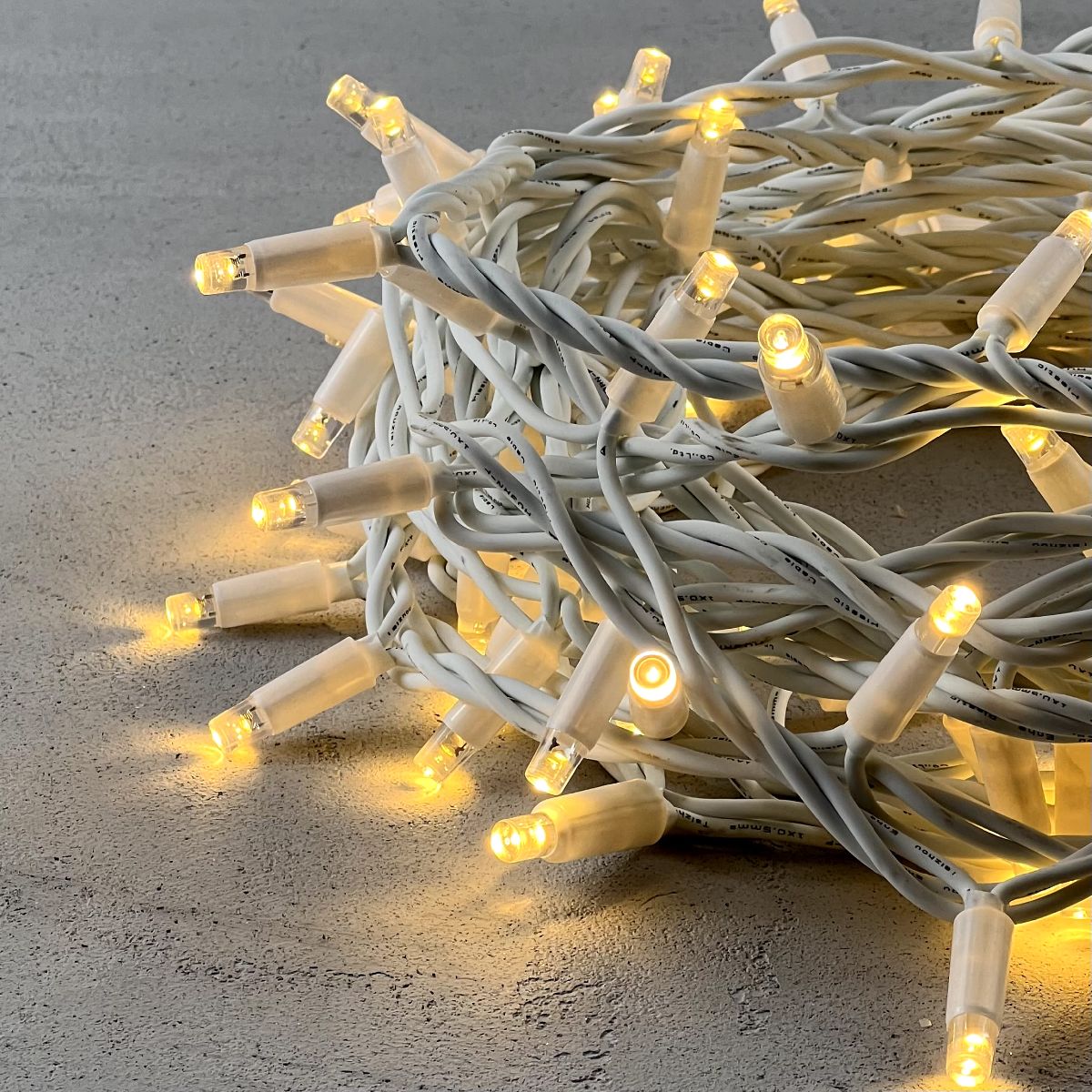 гирлянда нить laitcom (ltc) ll100-8-1ww