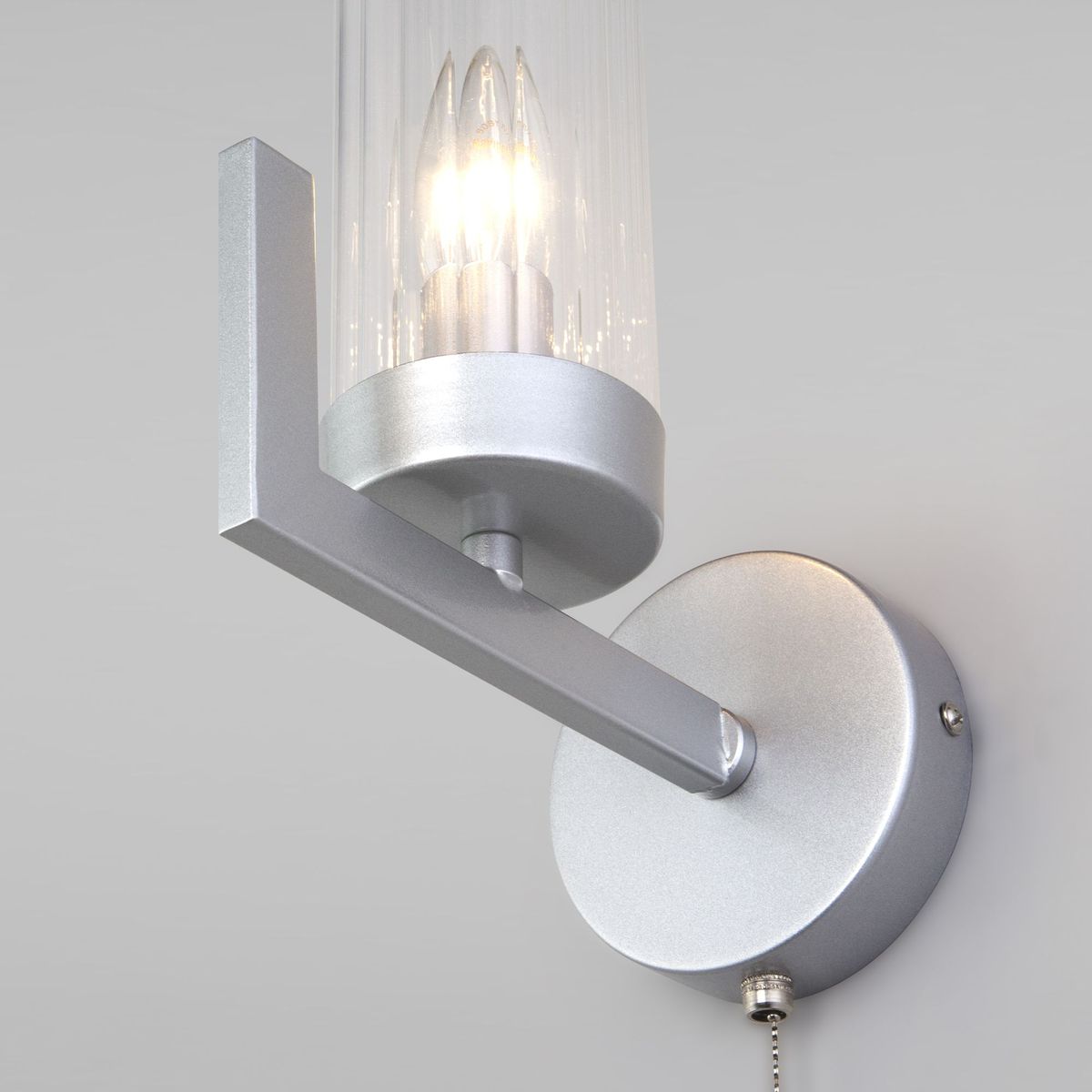 бра eurosvet arganie 60133/1 серебро
