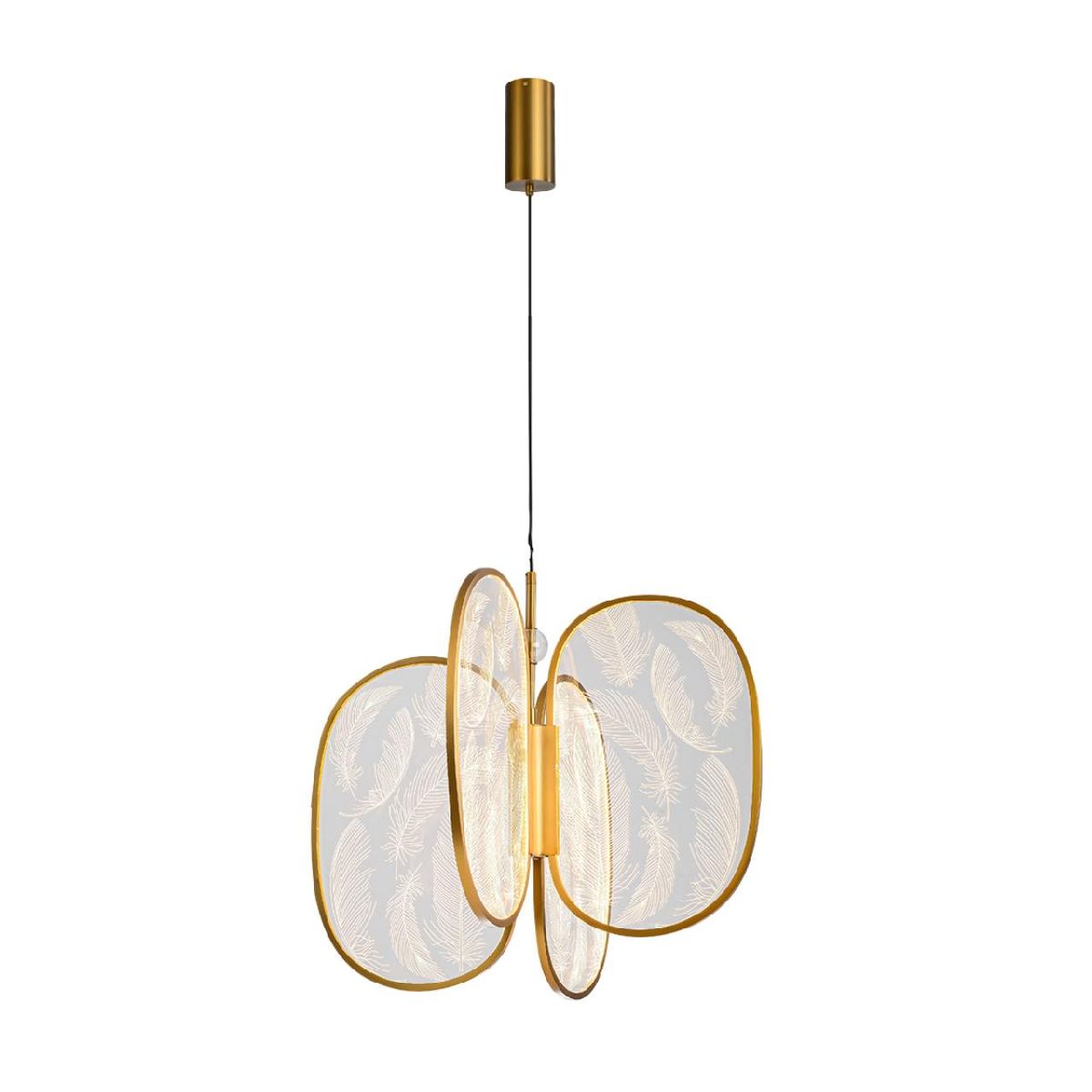 подвесная люстра odeon light piuma 6664/53l