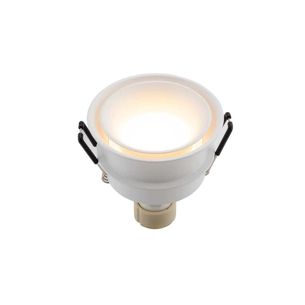 встраиваемый светильник denkirs dk2403-wh