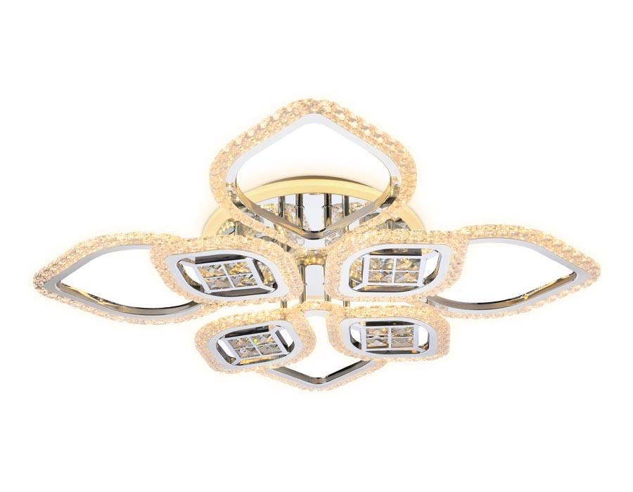 потолочная светодиодная люстра ambrella light ice fa283