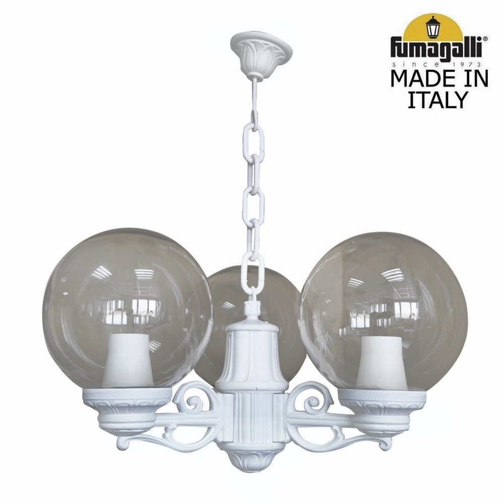 уличный подвесной светильник fumagalli globe 250 g25.120.s30.wzf1r