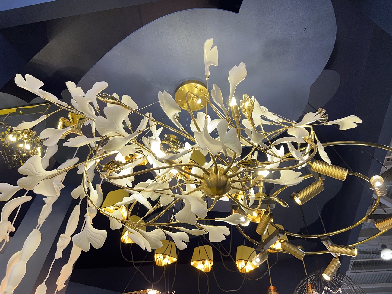 подвесная люстра loft it fleur 10125/8