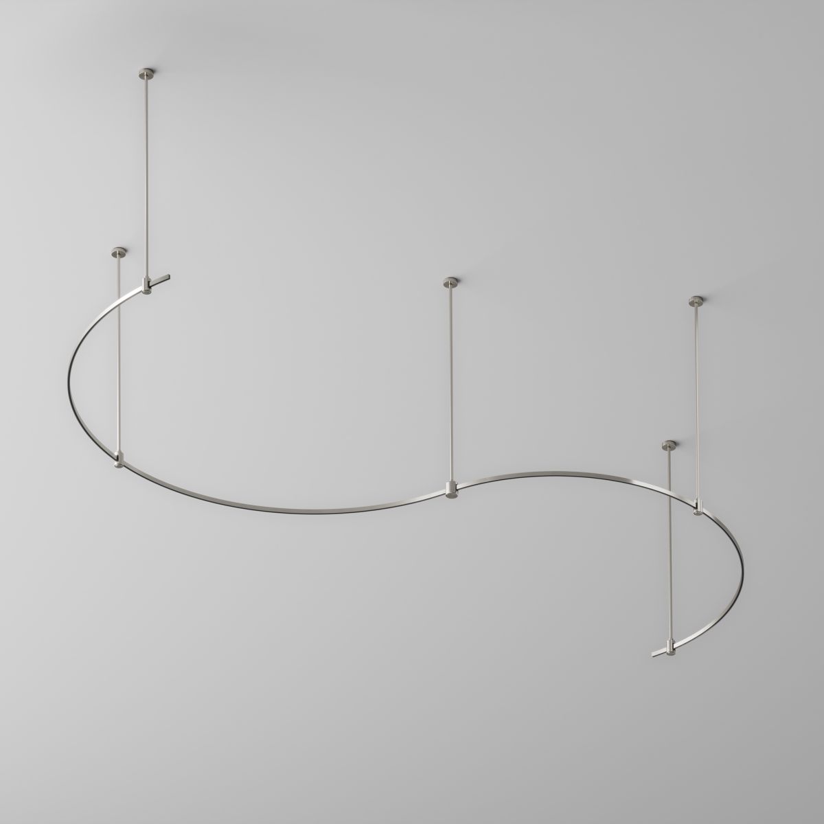 шинопровод накладной/подвесной maytoni flarity trx154-2sr-d1500-pt