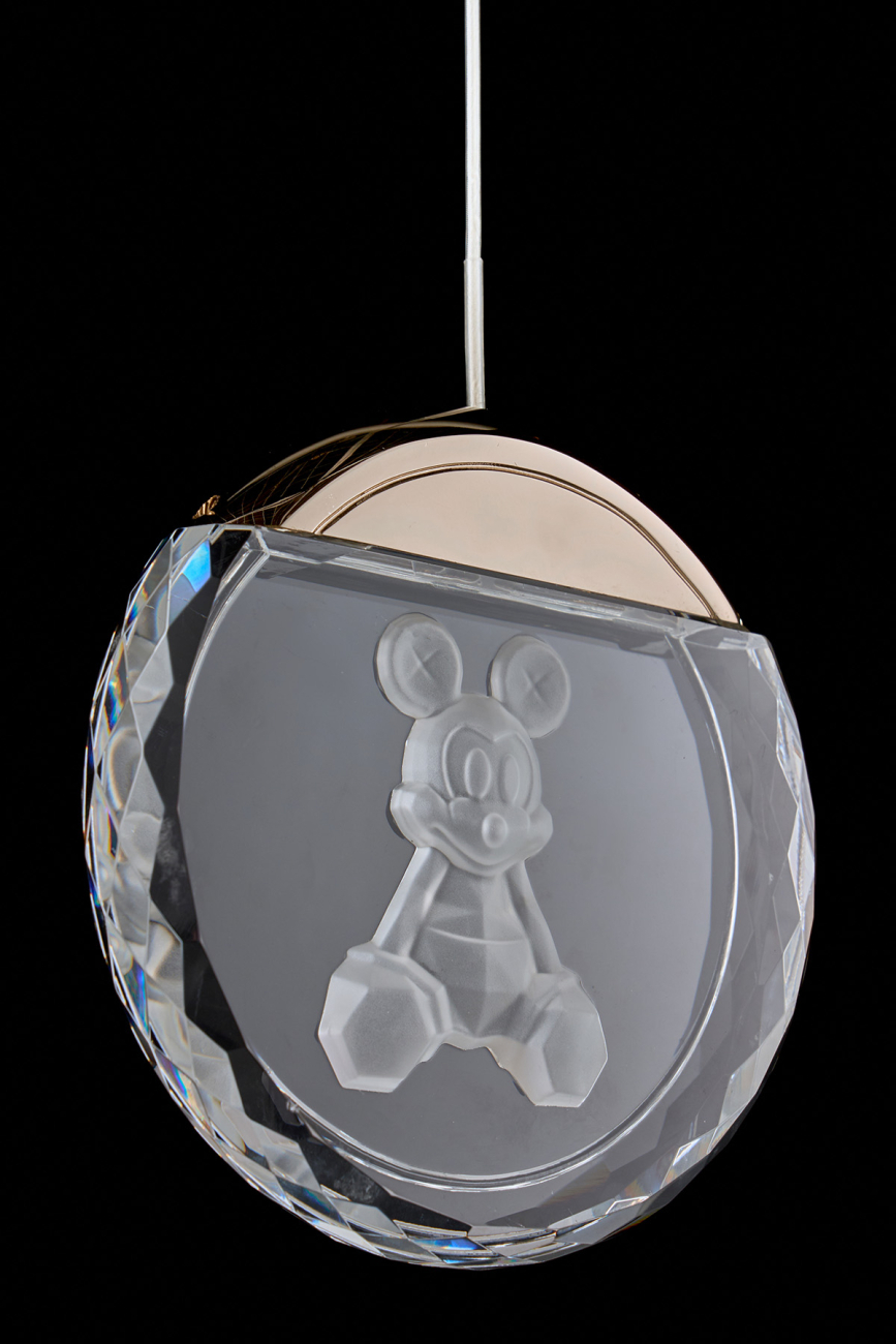 подвесной светильник mickey le7714/1wh black chrome