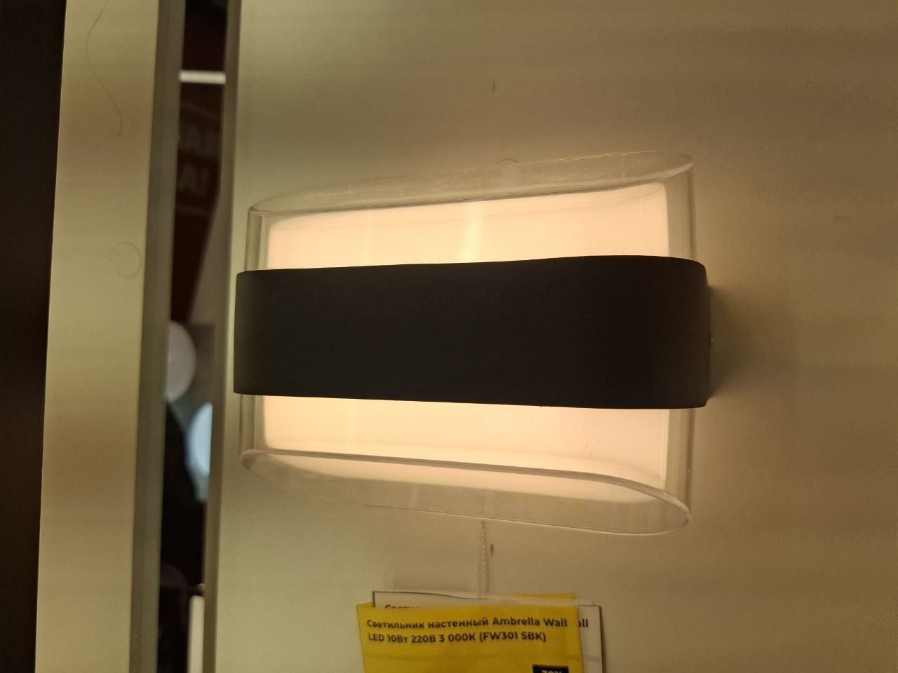 уличный настенный светодиодный светильник ambrella light wall fw301