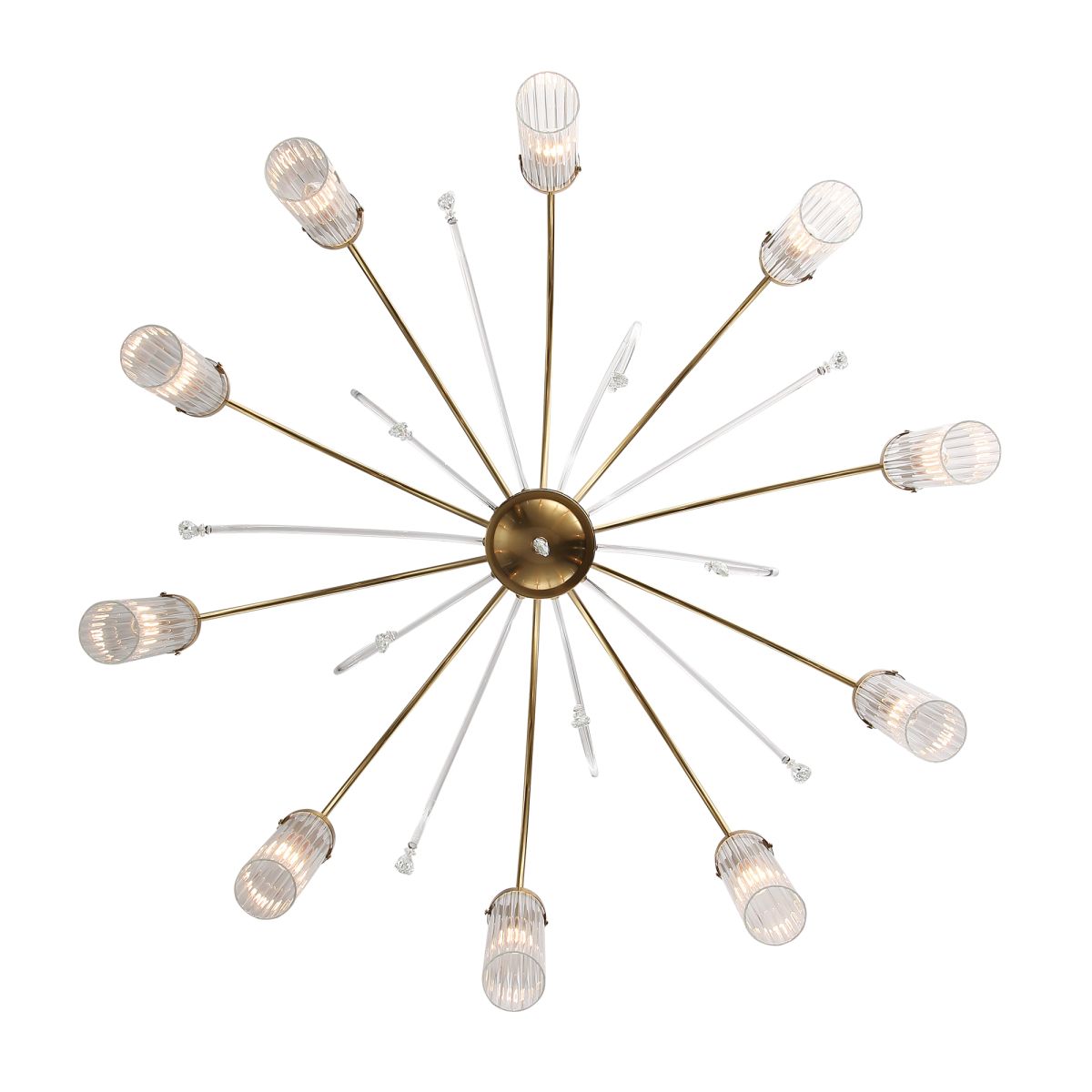 люстра на штанге st luce люминера sl1401.303.10