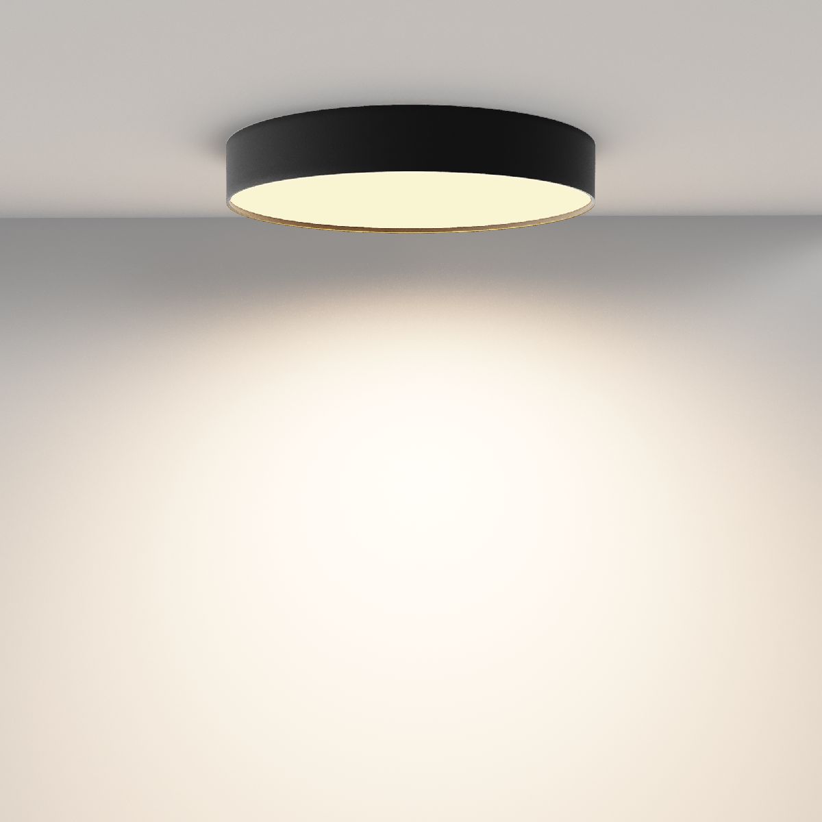 потолочный светильник maytoni zon c032cl-45w2.7k-rd-b