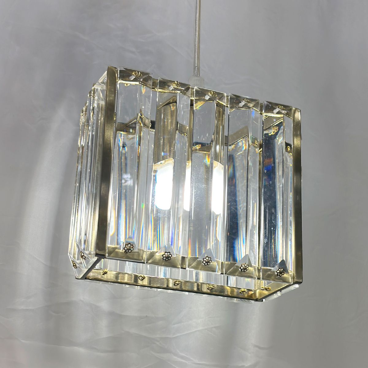 подвесной светильник delight broadway 2466-1 br.champagne gold