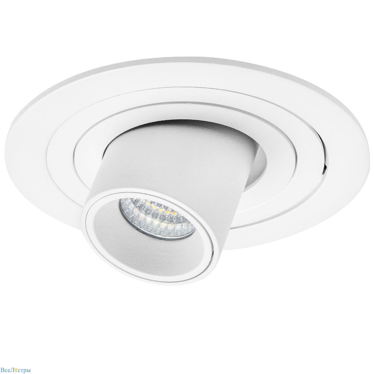 встраиваемый светодиодный спот lightstar intero tubo (217616+217162) i616162