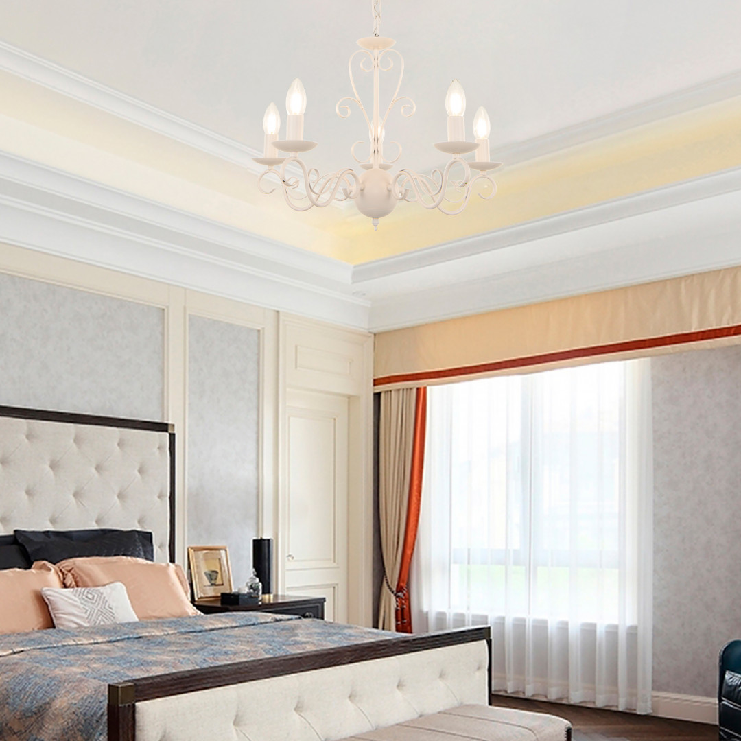подвесная люстра arte milano 341369/5 wt