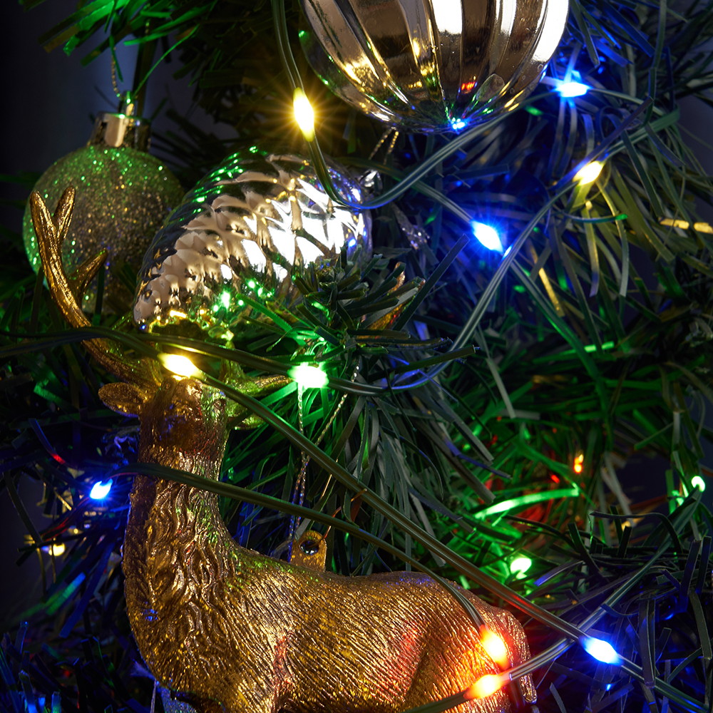 светодиодная гирлянда линейная нить feron cl581 48630