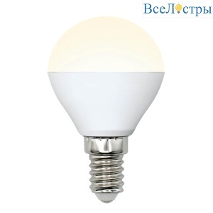 LED-G45-6W/WW/E14/FR/MB PLM11WH картон
