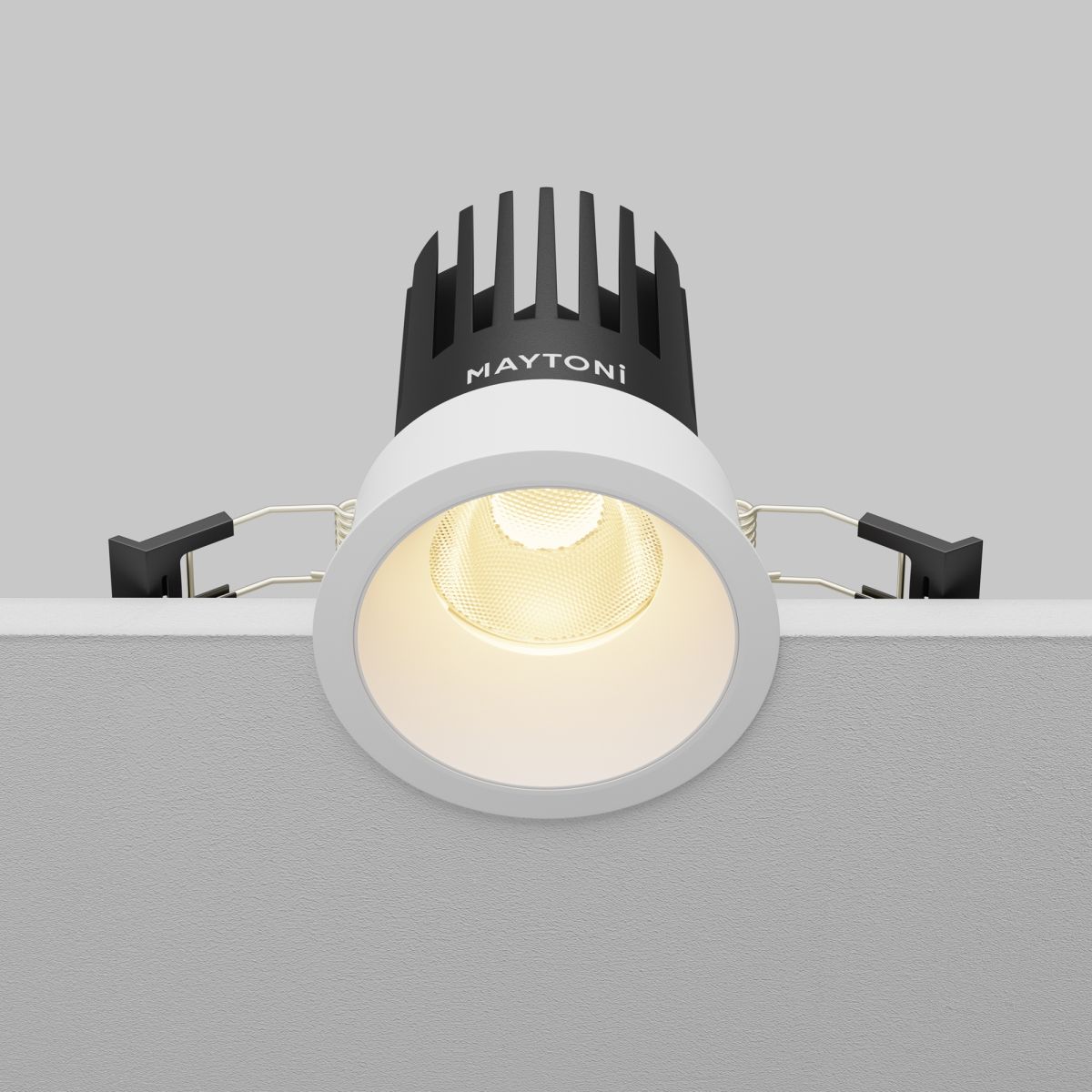 встраиваемый светильник maytoni dip dl117-15w-2.7k-w