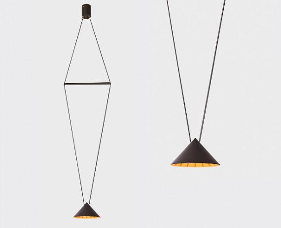 подвесной светодиодный светильник italline it03-1430 black/orange