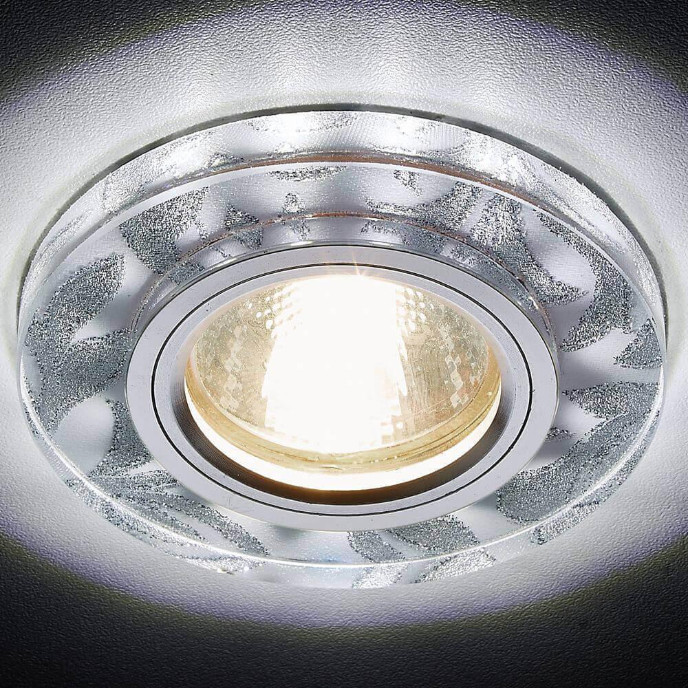 встраиваемый светодиодный светильник ambrella light led s231 wh/g