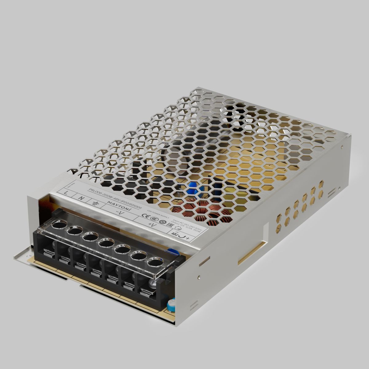 блок питания maytoni led strip psl006 48в 200вт ip20 831008