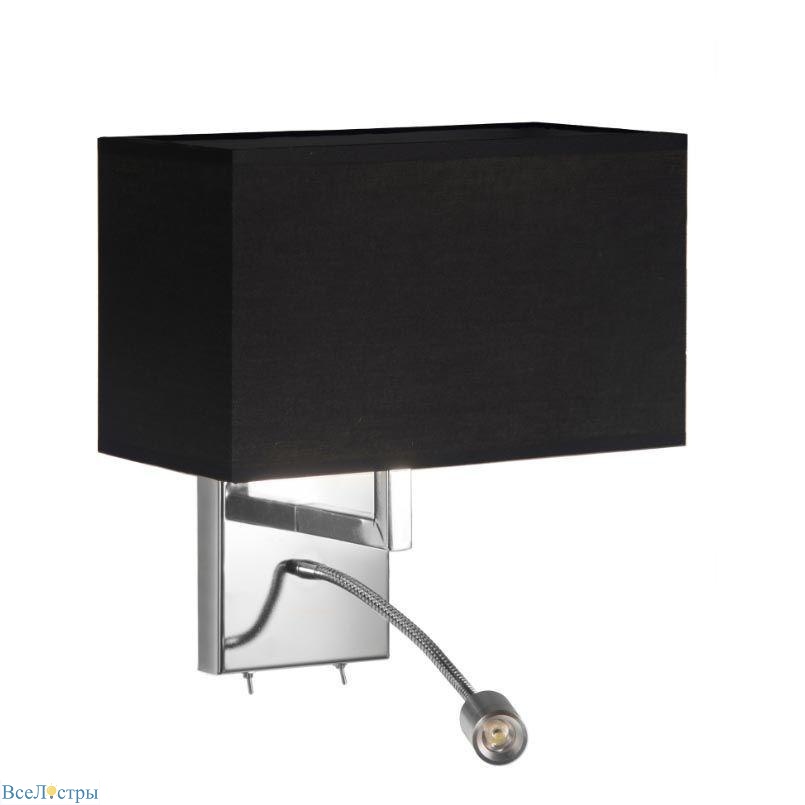 бра lumina deco dotti ldw 6050-2 bk