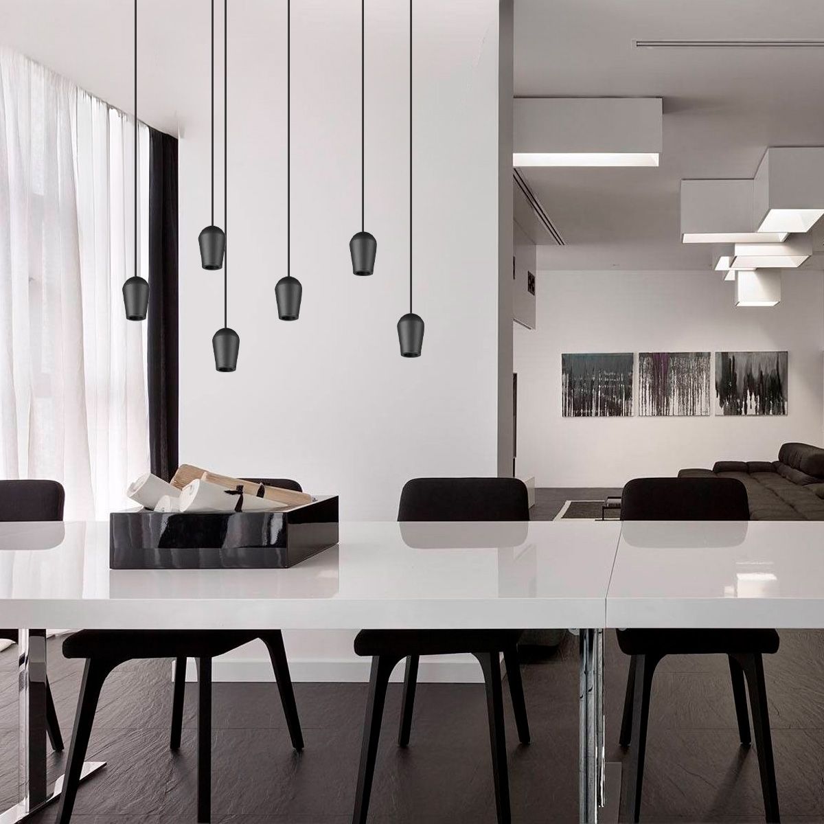 подвесной светодиодный светильник loft it blackout 10357/1