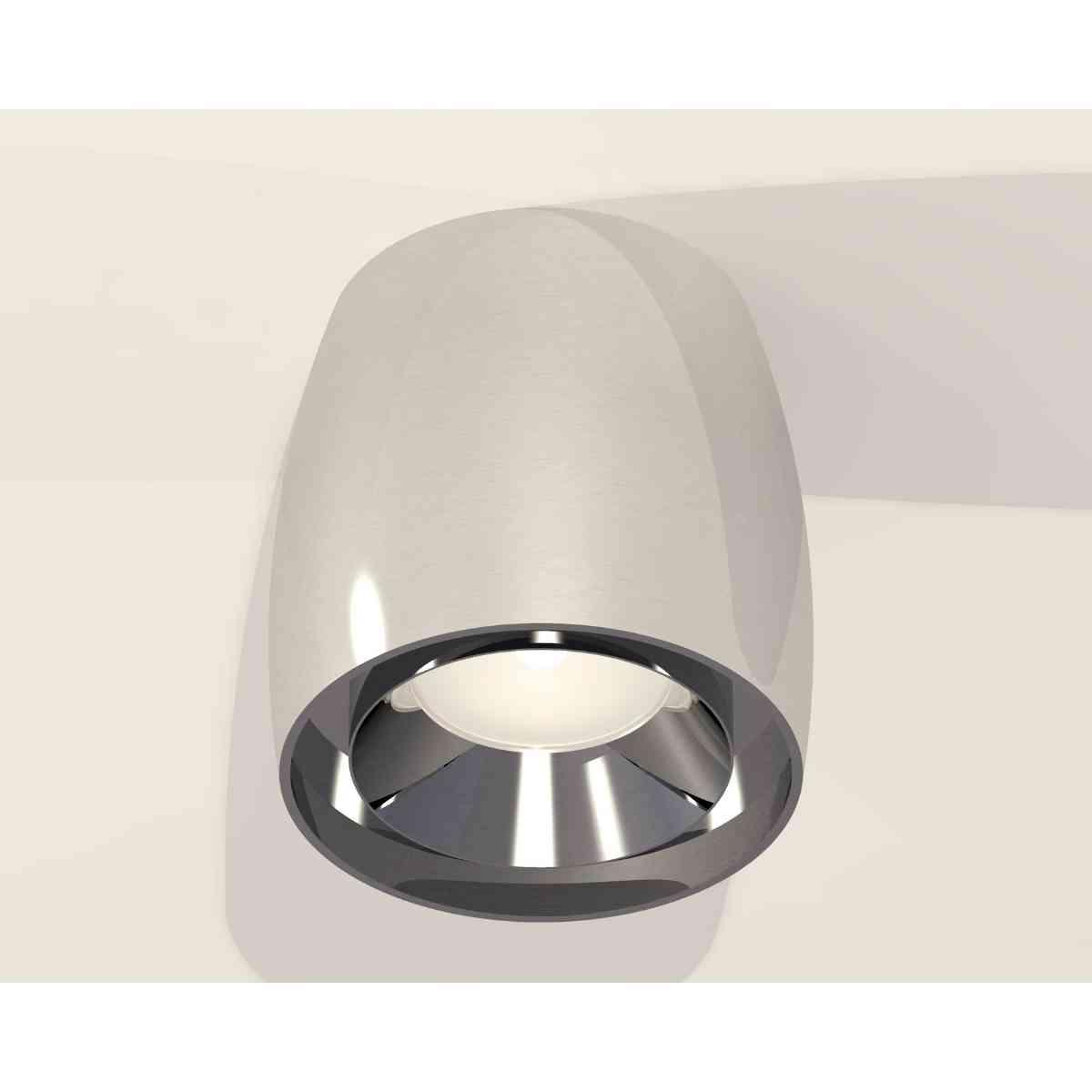 комплект накладного светильника ambrella light techno spot xs1143002 psl серебро полированное (c1143, n7032)