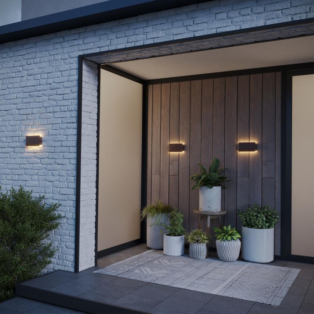 уличный настенный светильник novotech street strait 359591