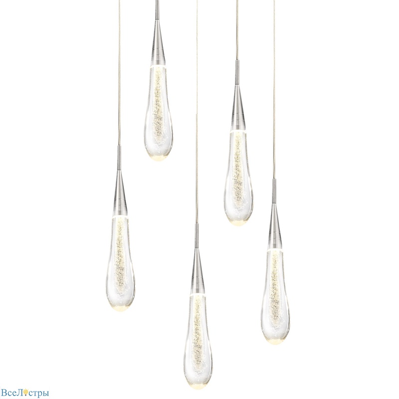 подвесной светильник delight collection pour p98036-5 silver