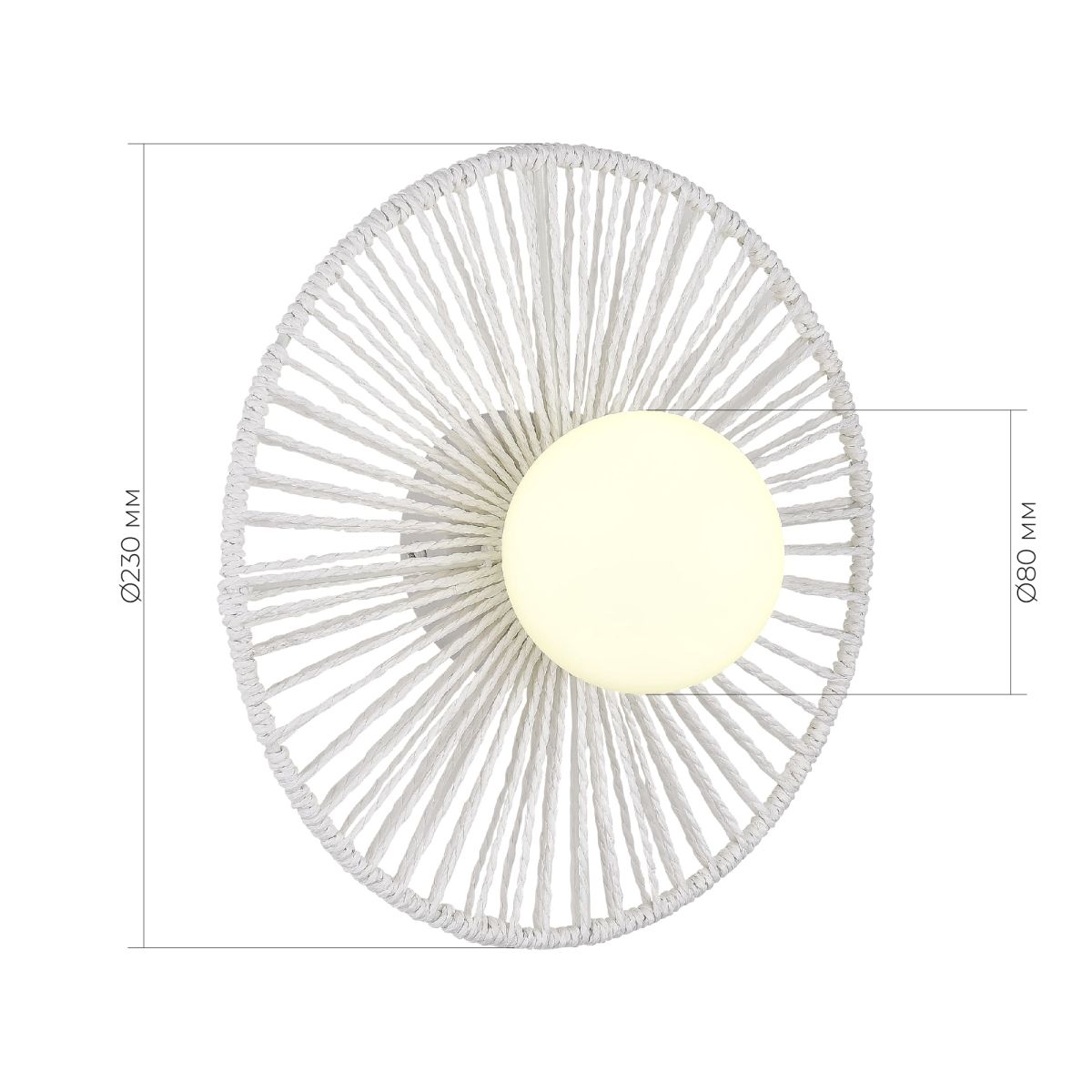 настенный светильник evoluce loom sle6022-501-01