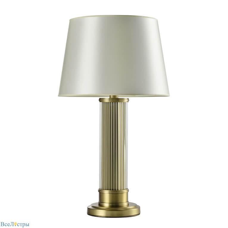 настольная лампа декоративная newport 3292/t brass