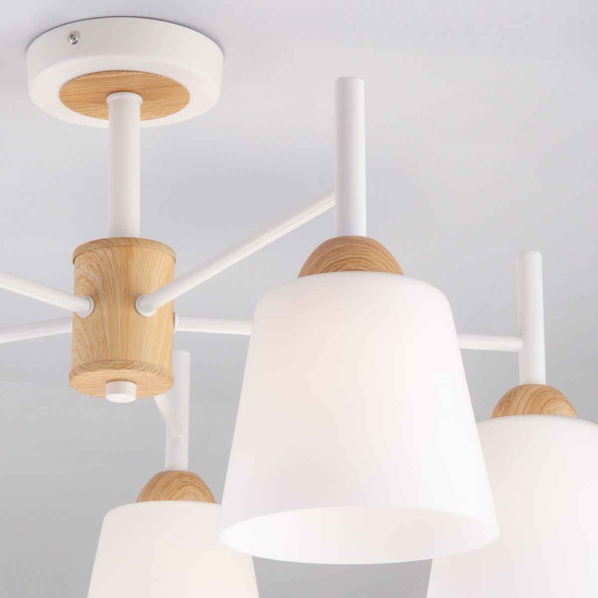 потолочная люстра eurosvet fresco 70085/5 белый