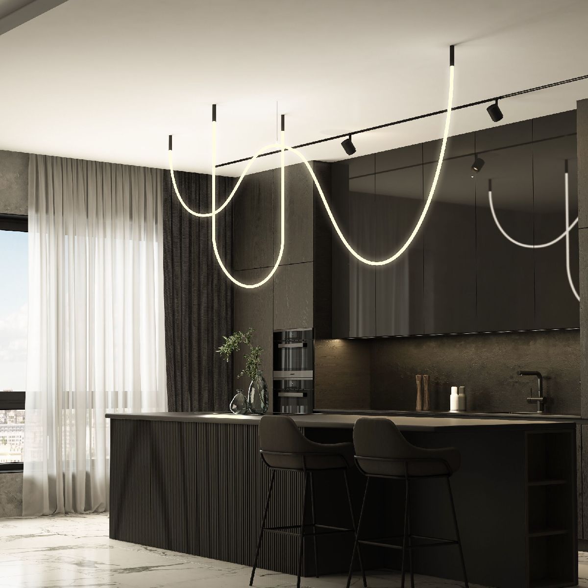 гибкий неон elektrostandard full light 24v 12w 336led 2835 ip20 a065974