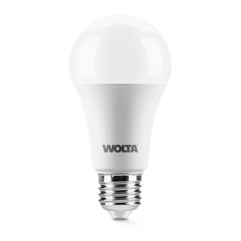 светодиодная лампа wolta 20вт 6500к e27 груша матовая 25w65bl20e27