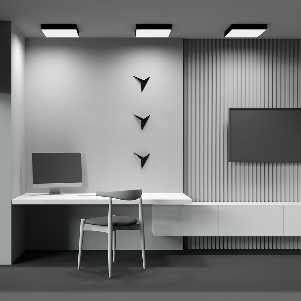 потолочный светильник maytoni zon c032cl-45w3k-sq-b