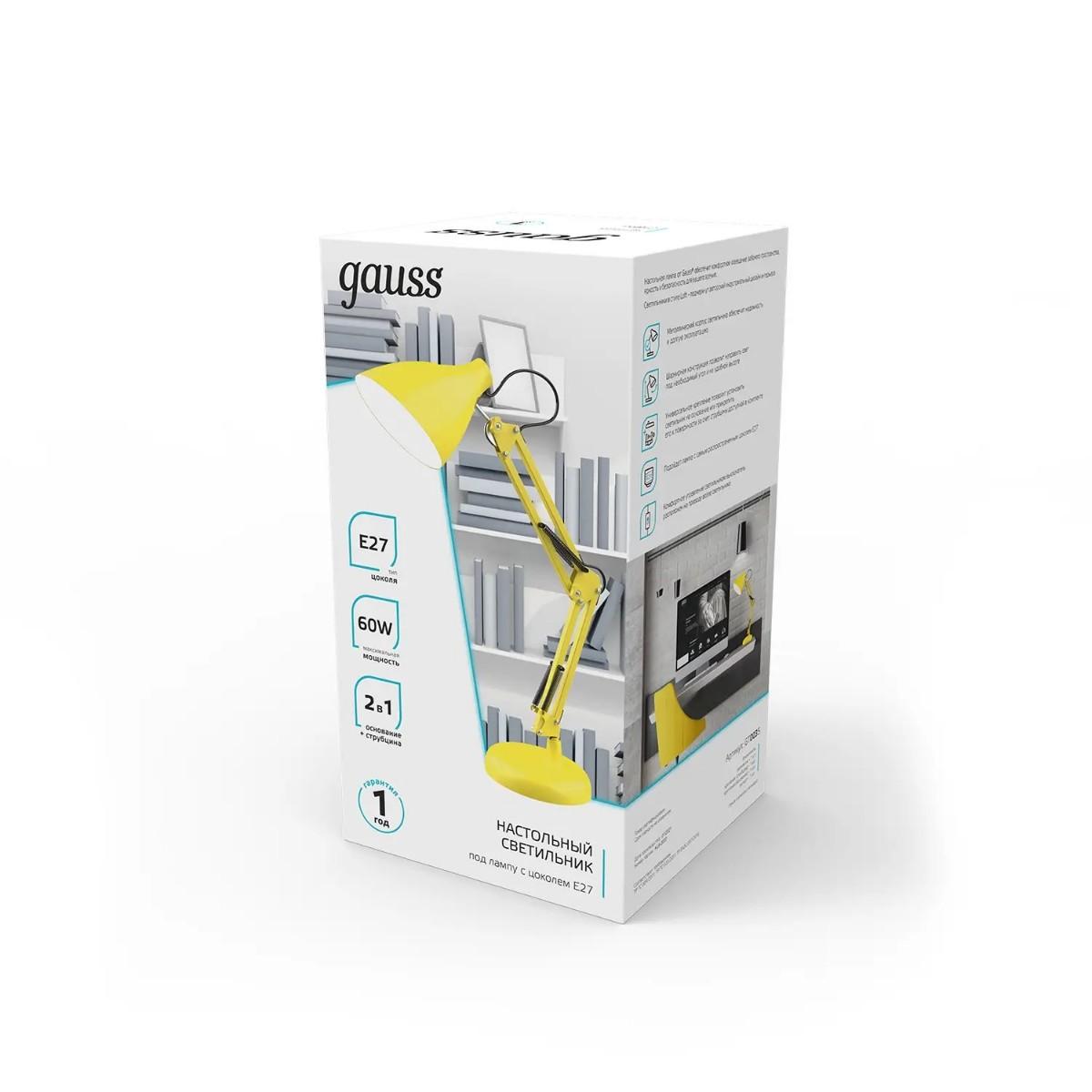 настольная лампа gauss gt0035