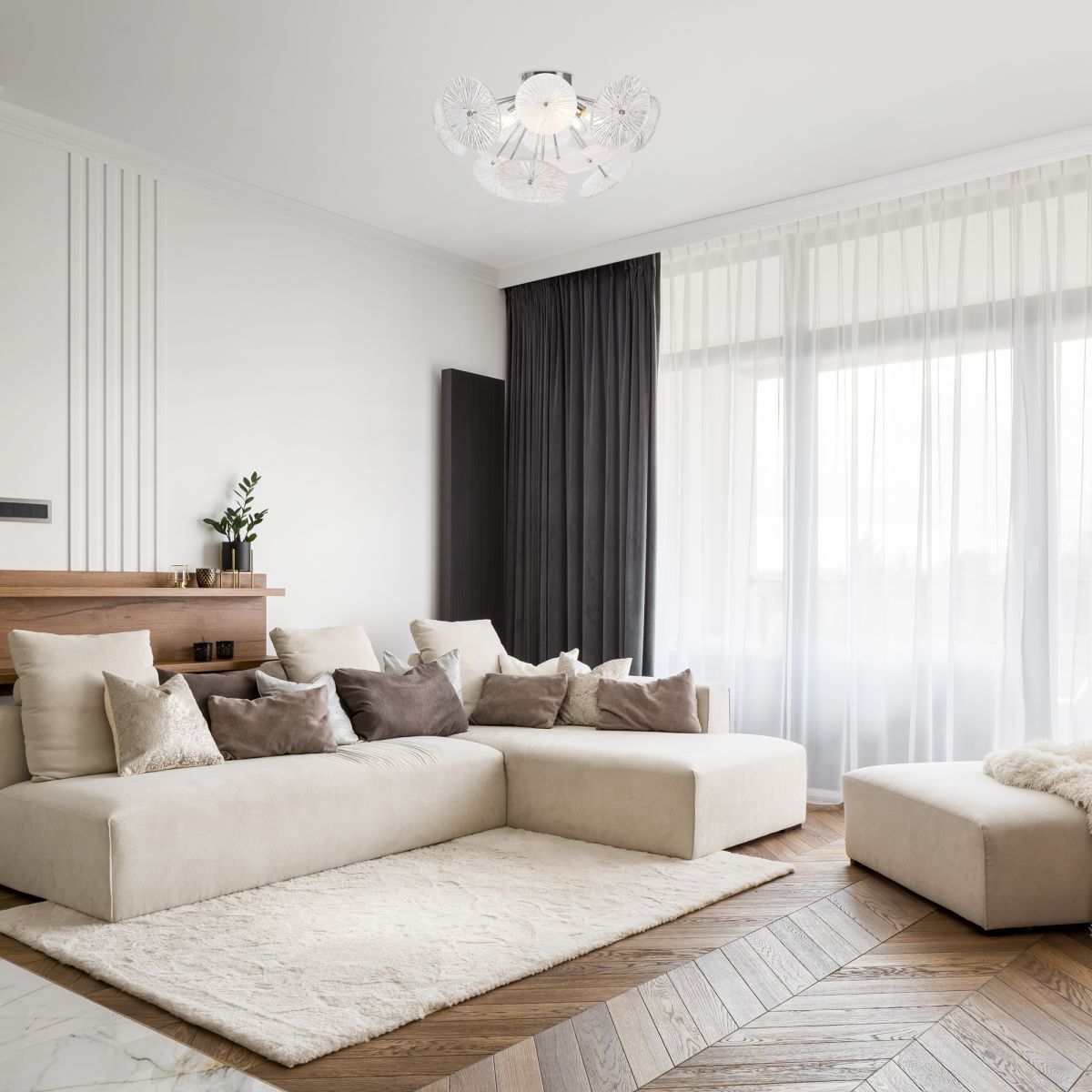 потолочная люстра freya brillia fr5274cl-06ch