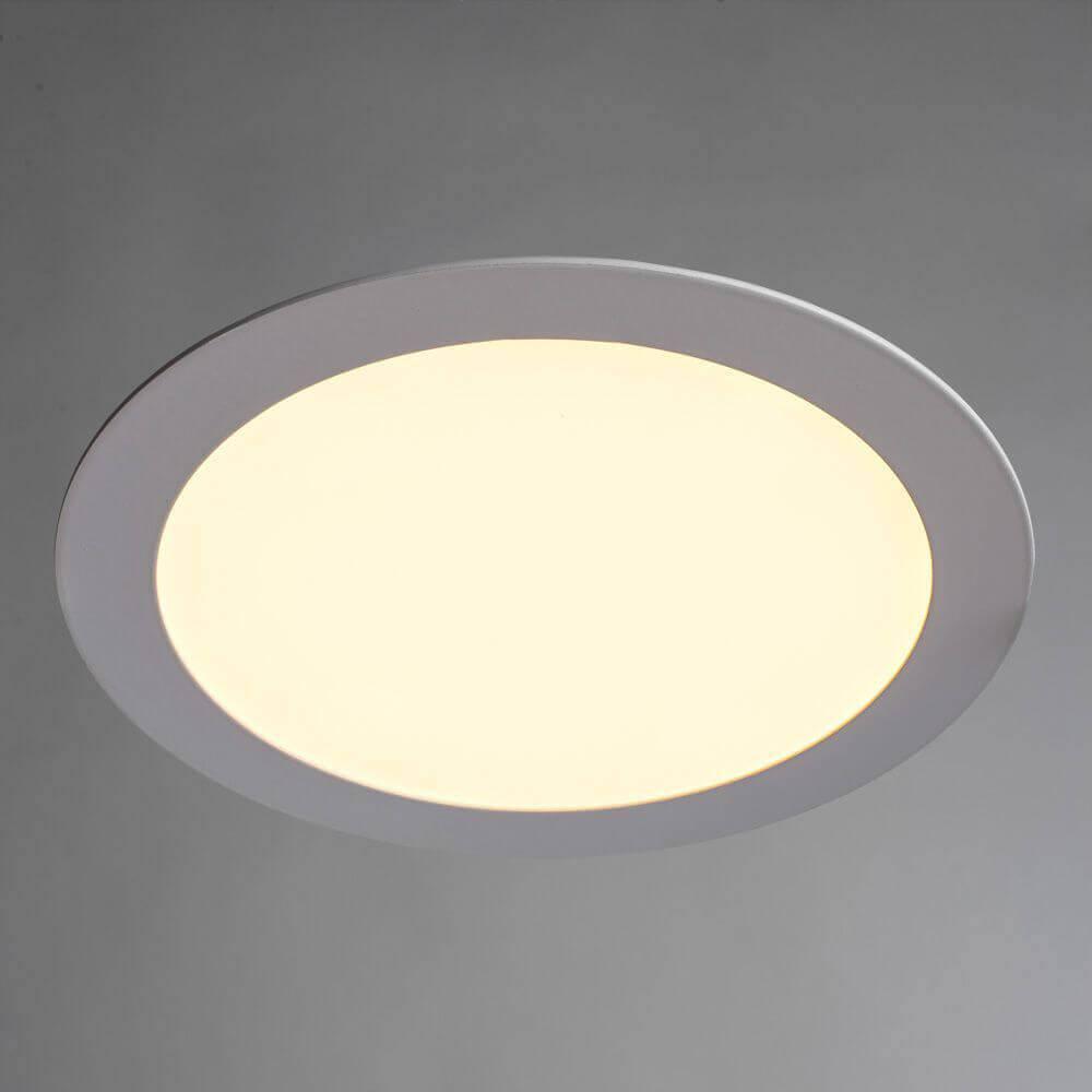 встраиваемый светильник arte lamp fine a2620pl-1wh