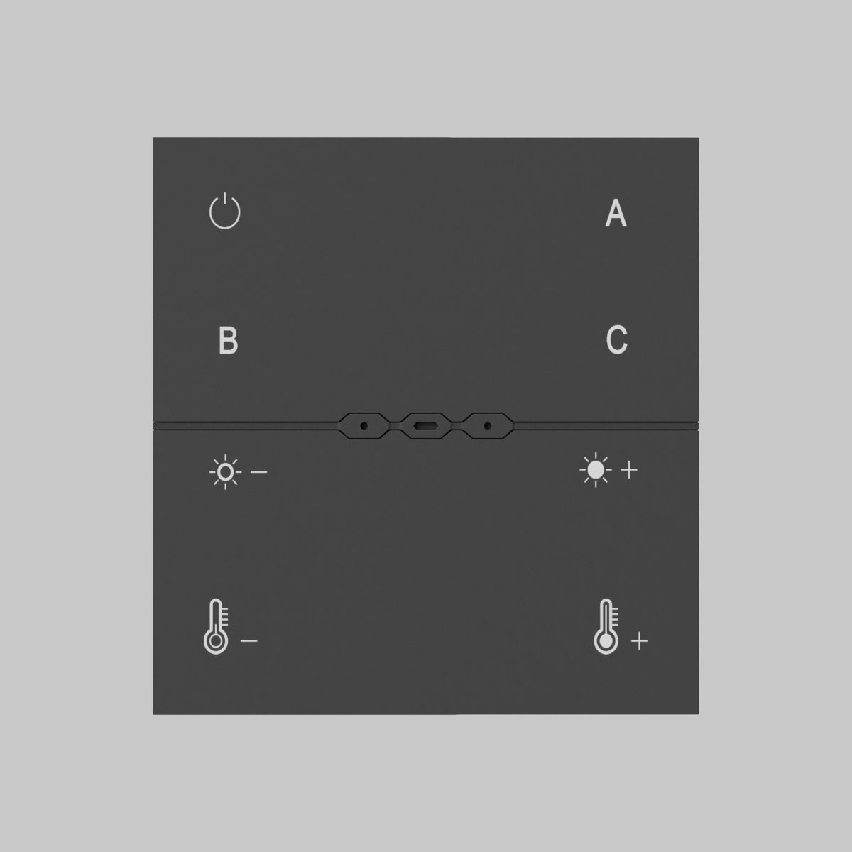 беспроводная панель управления maytoni lighting control drc035-z-8-b