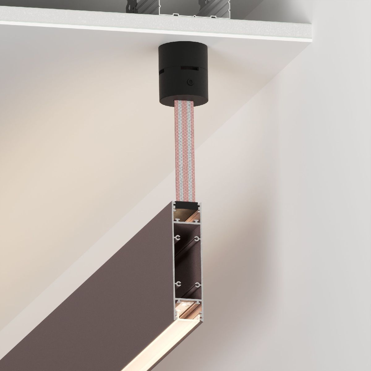 основание накладное arlight sl-line-w20-belt black 051269
