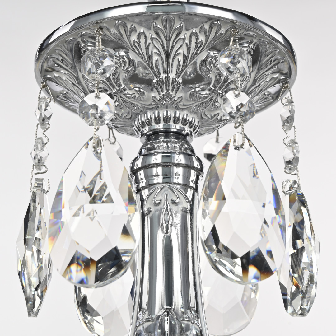 подвесная люстра bohemia ivele crystal al79101/6/175 b nw