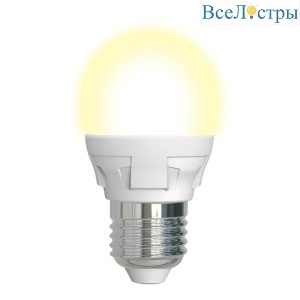 LED-G45 7W/3000K/E27/FR/DIM PLP01WH картон