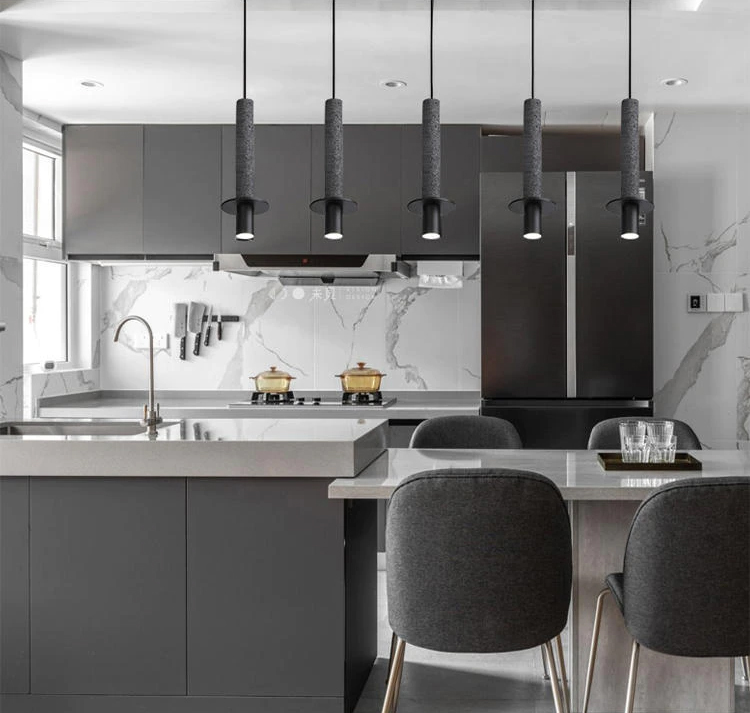подвесной светильник delight collection meta 10704p black/grey