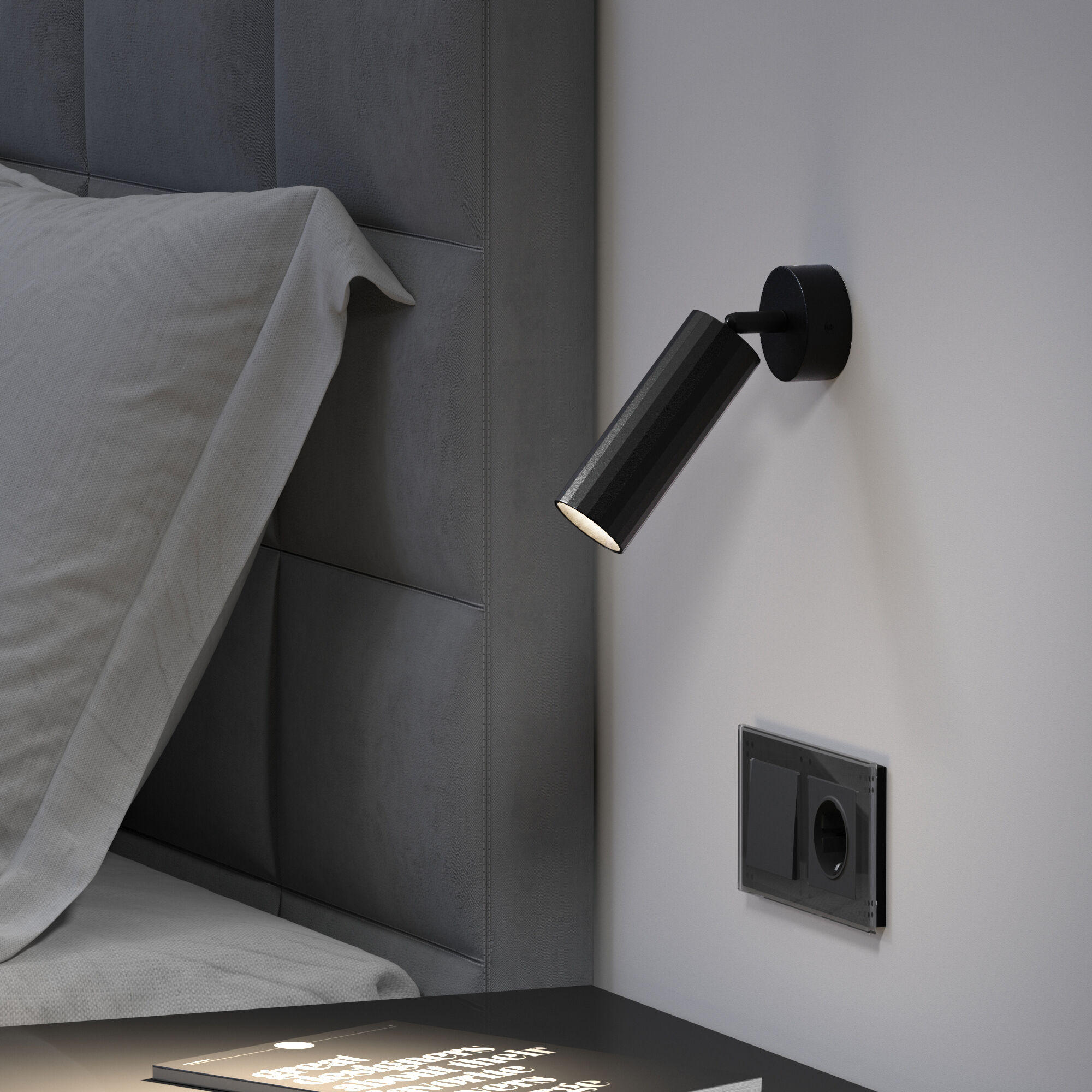 спот eurosvet arris 20098/1 led черный a060136