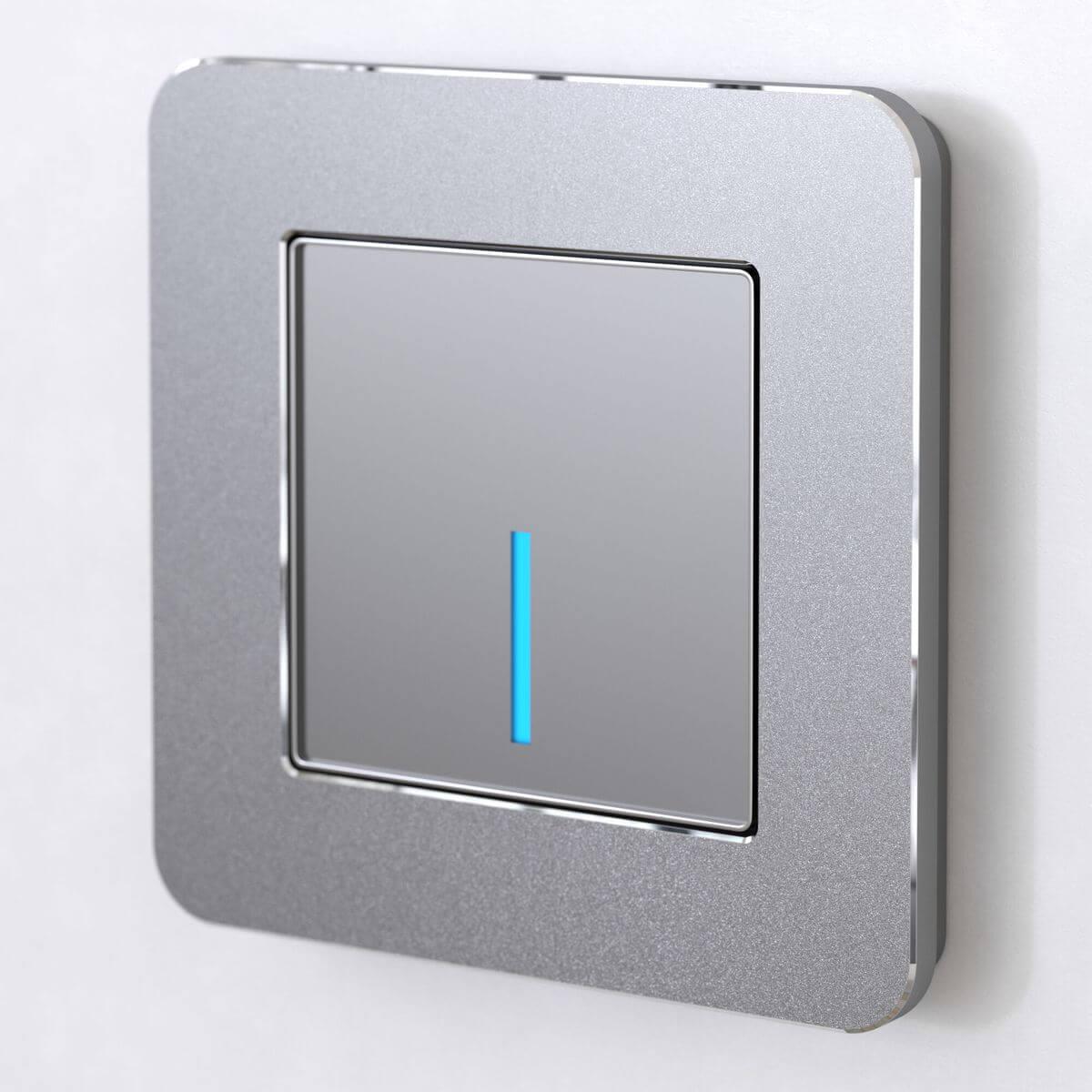 рамка werkel platinum на 1 пост алюминий w0012606 4690389184413