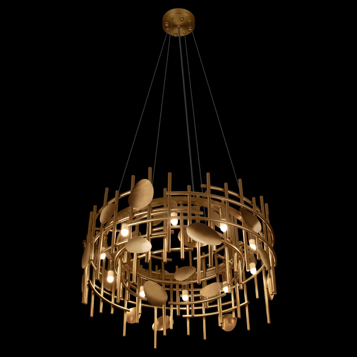 подвесная люстра loft it escama 10396/600c