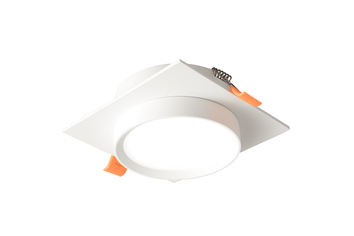 встраиваемый светильник crystal lux clt 088c wh gx53