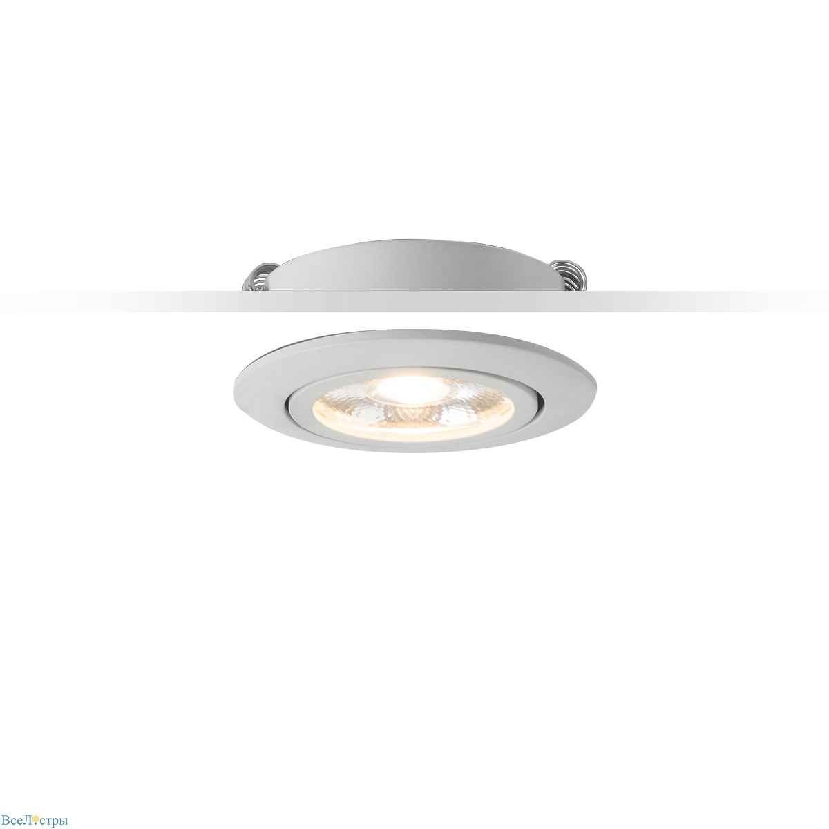 встраиваемый светильник delight collection da83 da8303dr диаметр 7.5